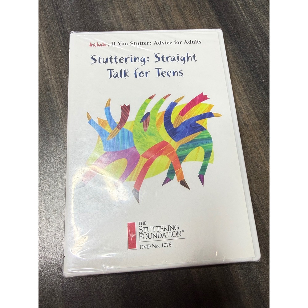Stuttering Straight Talk for Teens DVD No 1076 Includes Advice for Adults New